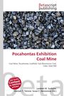 "Pocahontas Exhibition Coal Mine" in roter Schrift, darunter Kohle abgebildet. Text zur Kohle und Bergbau-Themen.