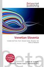 „Venetian Slovenia“, bunte Linien und Kreise, Betascript Publishing Logo, rote Wikipedia Hinweisplakette.