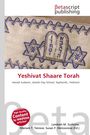 "Yeshivat Shaare Torah" in Rot, darunter Stichworte zu Haredi Judentum. Oben Logo von "Betascript publishing".