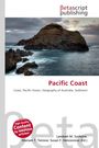 „Pacific Coast“, „Coast, Pacific Ocean, Geography of Australia, Sediment“. Felsige Küstenlandschaft im Ozean.