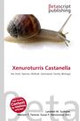 Text: "Xenuroturris Castanella: Sea Snail, Species, Mollusk, Gastropod, Family (Biology)." Eine Schnecke auf weißem Hintergrund.