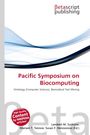 "Pacific Symposium on Biocomputing", wissenschaftliches Thema. Logo "betascript publishing". Wellenartige Grafik unten.