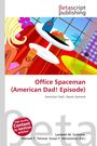 „Office Spaceman (American Dad! Episode)“; Illustration einer Frau mit Getränk und Fruchtschale im Hintergrund.