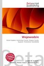 "Wojewodzin" ist der Titel mit einem orangen, abstrakten Hintergrund und dem Betascript Publishing Logo oben.