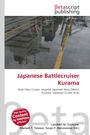 „Japanese Battlecruiser Kurama“ Text auf weißem Hintergrund, mit Text über Ibuki-Klasse Kreuzer. Oben ein Logo.