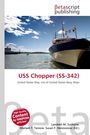 "USS Chopper (SS-342)" in Rot, Text darunter: "United States Ship, List of United States Navy Ships". Oben ein Schiff am Wasser.