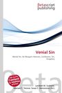 „Venial Sin“ groß in Rot, darunter „Mortal Sin, De Morgan's theorem“. Oben Logo „betascript publishing“. Wellenmuster.