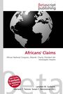 "Africans' Claims" von Betascript Publishing. Logo oben; links ein Erdkugel-Grafik.