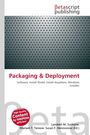 "Packaging & Deployment" steht in roter Schrift, darunter Software-Titel. Oben "betascript publishing", mit Punktmuster-Hintergrund.