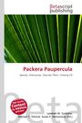 "Packera Paupercula" in Rot. Grünes Blattmuster. Oben "Betascript publishing" Logo. Unten Namen der Autoren.