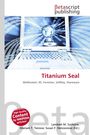 "Beta script publishing", "Titanium Seal". Laptop mit digitaler Weltkugel auf Bildschirm, binärer Code im Hintergrund.