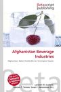"Afghanistan Beverage Industries" steht in roter Schrift über einem Getränk mit Kirsche und Eis. Logo: "Betascript Publishing".