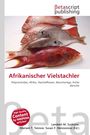 "Betascript Publishing", "Afrikanischer Vielstachler", Fische in verschiedenen Farben liegen nebeneinander; Hinweis auf Wikipedia.