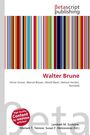 "Buchcover zeigt: 'Betascript Publishing', 'Walter Brune', Namen: Victor Gruen, Marcel Breuer, bunte vertikale Streifen."