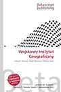 Text: "Wojskowy Instytut Geograficzny", "Colonel, Warsaw, Katyń Massacre, Military Rank". Logo oben, roter Punkt links mit Text.