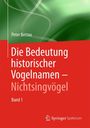 Peter Bertau: Die Bedeutung historischer Vogelnamen - Nichtsingvögel, Buch