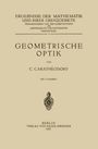 Constantin Carathaeodory: Geometrische Optik, Buch