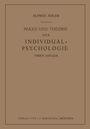 Alfred Adler: Praxis und Theorie der Individual-Psychologie, Buch