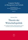 Hermann Witte: Theorie der Wirtschaftspolitik, Buch