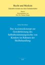 Stefan Niewöhner: Das Assistenzkonzept zur Gewährleistung des Selbstbestimmungsrechts von Kindern im Rahmen der Heilbehandlung, Buch