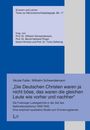 : "Die Deutschen Christen waren ja nicht böse, das waren die gleichen Leute wie vorher und nachher", Buch