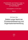 Rotes und weißes Cover mit Titel: "Siebte Lange Nacht der Prozessverbesserung und Organisationsentwicklung".