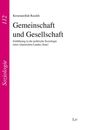 Keramatollah Rasekh: Gemeinschaft und Gesellschaft, Buch
