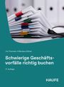 „Schwierige Geschäftsvorfälle richtig buchen, 17. Auflage“ von Iris Thomsen und Nikolaus Zöllner. Aktenstapel mit Büroklammern.
