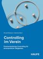 Titel: "Controlling im Verein". Autoren: Ronald Wadsack, Gabriele Wach. Hintergrund mit Kreisen und Kugeln.