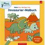 : Mein kunterbuntes Dinosaurier-Malbuch, Buch