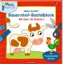 : Mein bunter Bauernhof-Bastelblock, Buch