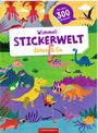 : Wimmel-Stickerwelt - Dinos & Co., Buch