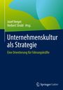 : Unternehmenskultur als Strategie, Buch