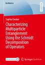 Sophia Denker: Characterizing Multiparticle Entanglement Using the Schmidt Decomposition of Operators, Buch