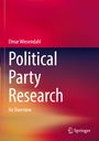 Elmar Wiesendahl: Political Party Research, Buch