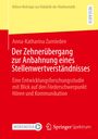 Anna-Katharina Zurnieden: Der Zehnerübergang zur Anbahnung eines Stellenwertverständnisses, Buch