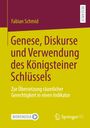 Fabian Schmid: Genese, Diskurse und Verwendung des Königsteiner Schlüssels, Buch