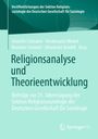 : Religionsanalyse und Theorieentwicklung, Buch