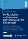 Dorothee Hofferberth: Die Reaktionen multinationaler Unternehmen auf den Klimawandel, Buch
