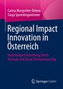 Carina Margreiter-Otieno: Regional Impact Innovation in Österreich, Buch