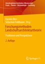 : Forschungsmethoden Landschaftsarchitekturtheorie, Buch