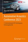 : Automotive Acoustics Conference 2023, Buch