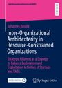 Johannes Busold: Inter-Organizational Ambidexterity in Resource-Constrained Organizations, Buch