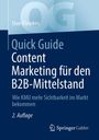 Uwe Kleinkes: Quick Guide Content Marketing für den B2B-Mittelstand, Buch