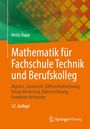 Heinz Rapp: Mathematik für Fachschule Technik und Berufskolleg, Buch