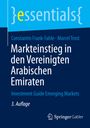 Essentials Buchcover: Markteinstieg in den Vereinigten Arabischen Emiraten, 3. Auflage, Springer Gabler Logo unten.