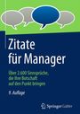 : Zitate für Manager, Buch