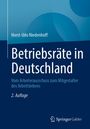 "Betriebsräte in Deutschland", Untertitel: "Vom Arbeiterausschuss zum Mitgestalter des Arbeitslebens", 2. Auflage. Buchcover in Blautönen.