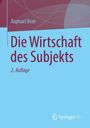 "Die Wirtschaft des Subjekts. 2. Auflage, Raphael Beer." Oben abstrakte Muster, unten Springer VS Logo.