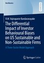 Titel: "The Differential Impact of Investor Behavioural Biases on US Sustainable and Non-Sustainable Firms". Oben links und rechts sind Markenangaben. Unten rechts ist ein Verlagslogo.
